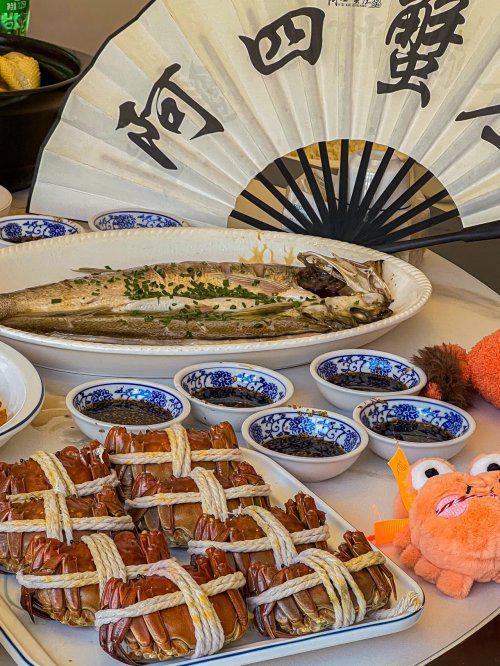 好？我找到了藏在湖边的宝藏蟹庄农家乐冰球突破豪华版阳澄湖边吃大闸蟹哪家(图4)